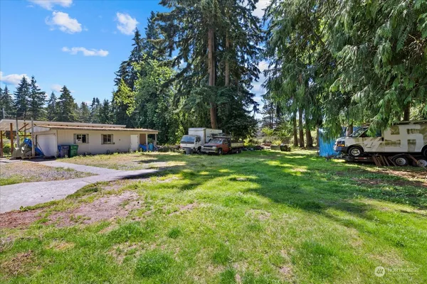 a house view with a sitting space