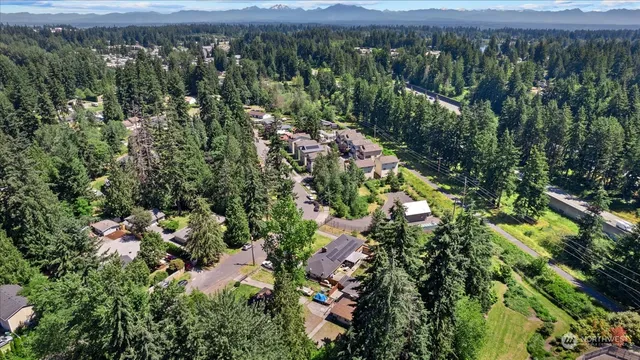 an aerial view of a city with lots of residential buildings