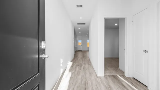 wooden floor in a gallery