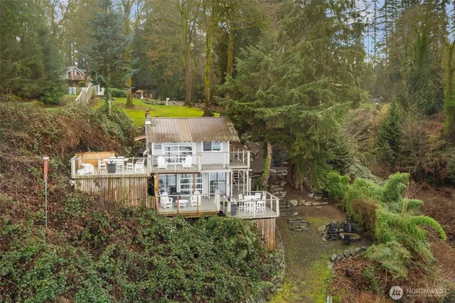 a view of building with outdoor space and swimming pool