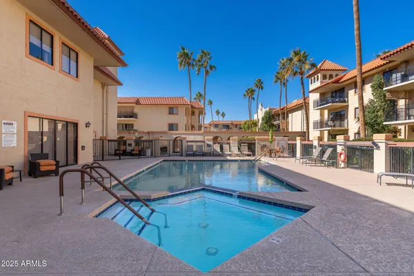 a outdoor space view with a sitting space