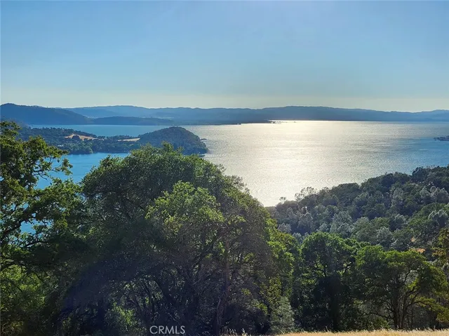 a view of lake with mountain
