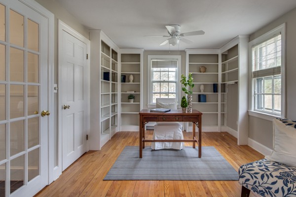 9 Orchard Road Hamilton, MA 01982 - Photo 8 of 22 a workspace with wooden floor and a window