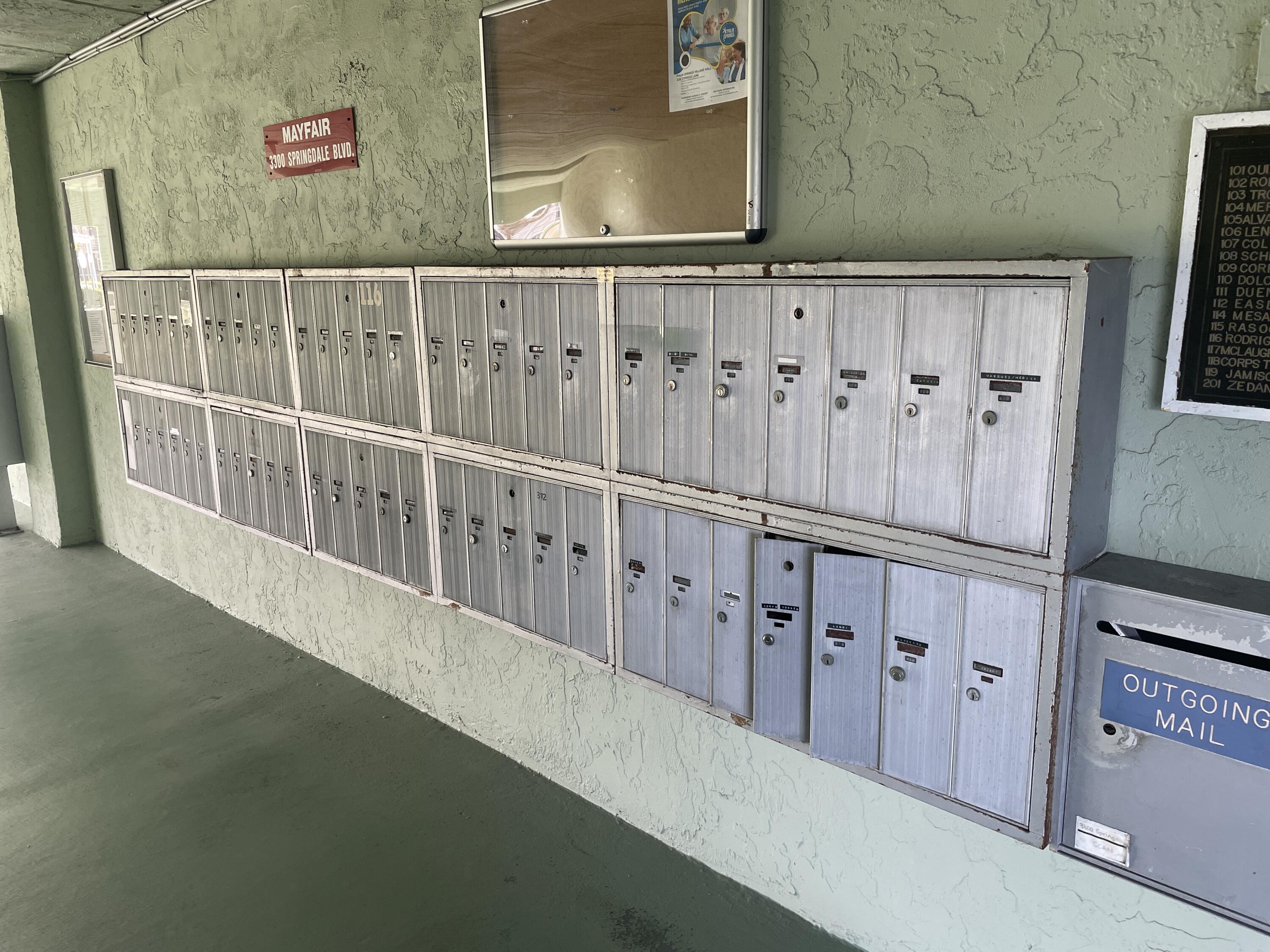 3300 Springdale Boulevard, Unit 201 Palm Springs, FL 33461 - Photo 29 of 49 a view of a hallway