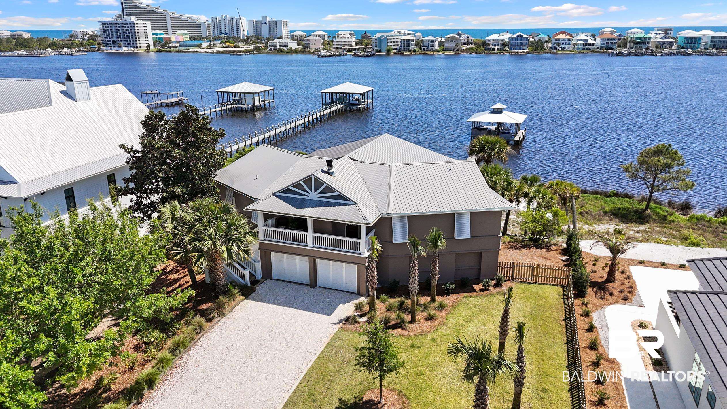 31304 River Road Orange Beach, AL 36561 - Photo 1 of 78 Birds eye view of property with a water view