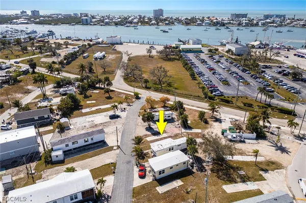 an aerial view of a city with lots of residential buildings