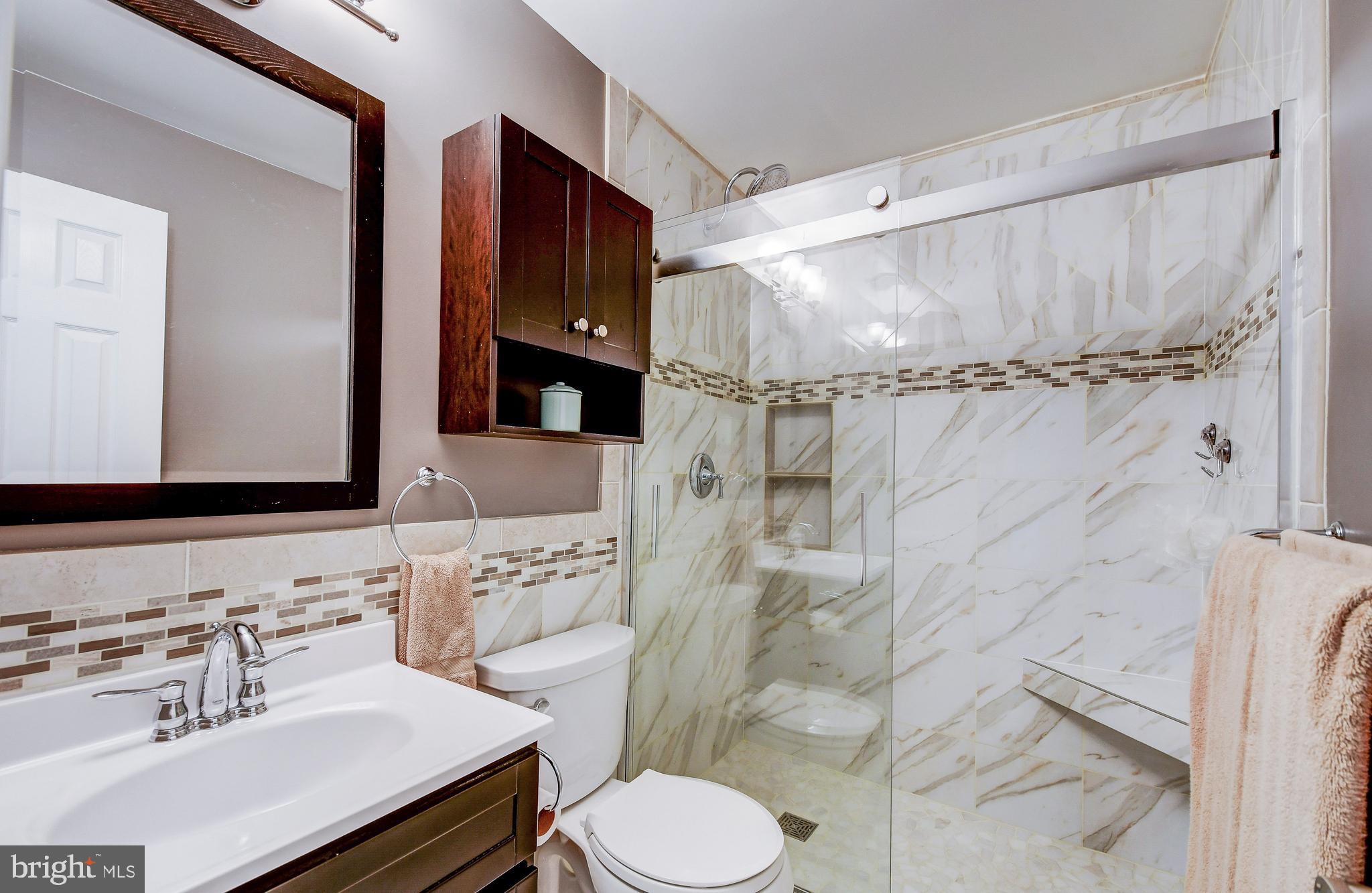 9247 Bellbeck Road Baltimore, MD 21234 - Photo 14 of 28 Incredible renovated master bath