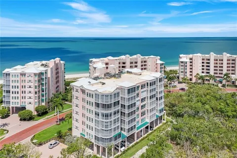 a view of building and ocean