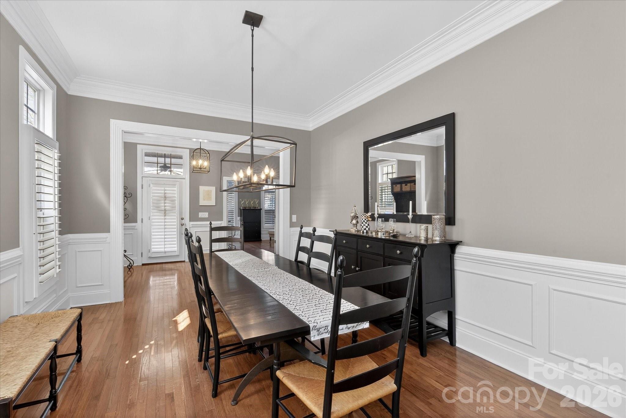 8811 1st Bloom Road Charlotte, NC 28277 - Photo 11 of 48 a dining room with furniture and window
