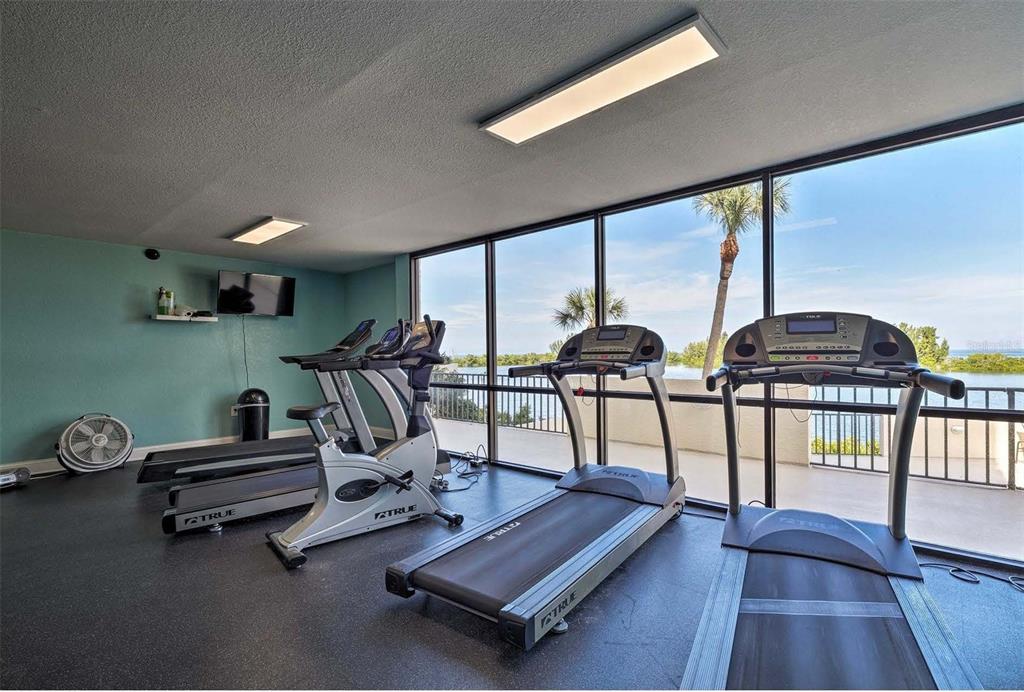 5915 Sea Ranch Drive, Unit 310 Hudson, FL 34667 - Photo 25 of 25 a view of a room with gym equipment