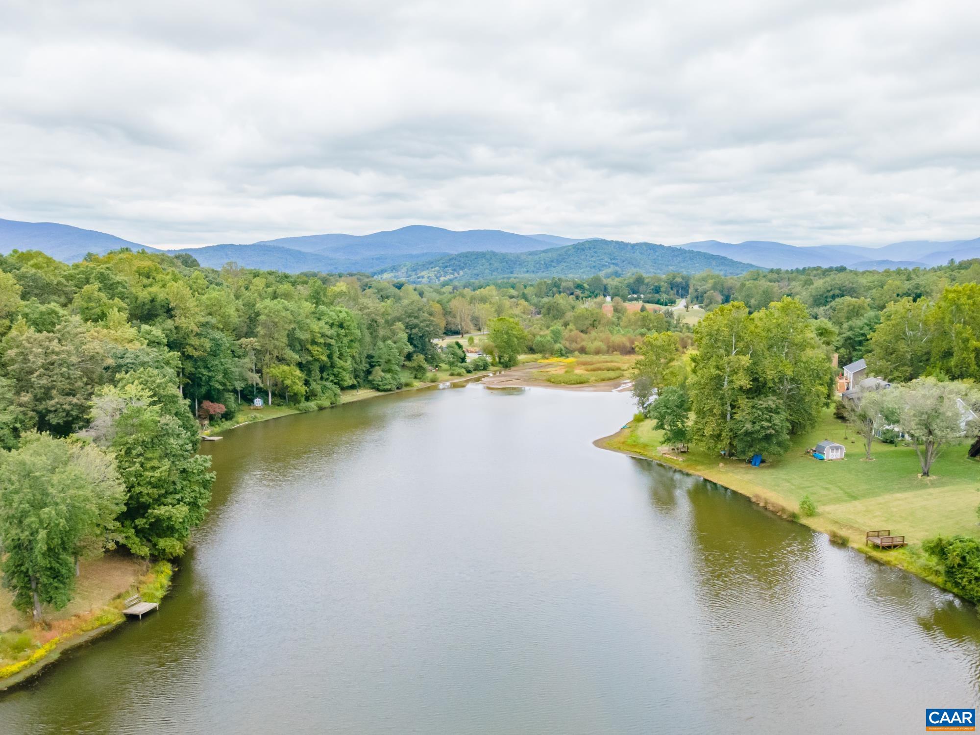237 Westwood Road Stanardsville, VA 22973 - Photo 2 of 47 a view of lake and mountain