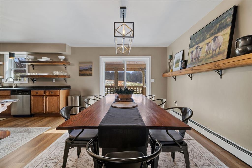 147 Fike Lane Addison, PA 15411 - Photo 29 of 50 a view of a dining room with furniture window and wooden floor