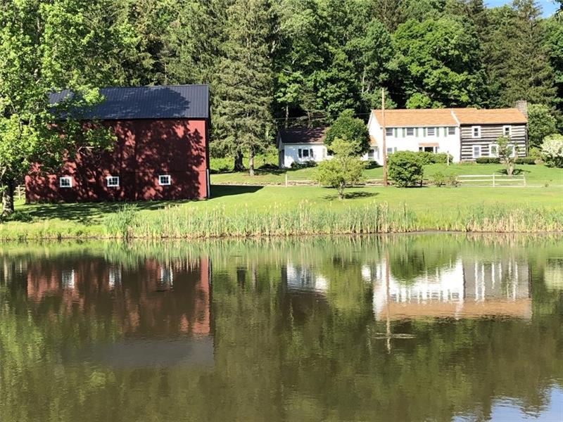 306 Two Mile Run Road Ligonier, PA 15658 - Photo 21 of 25 Pond and House Veiw
