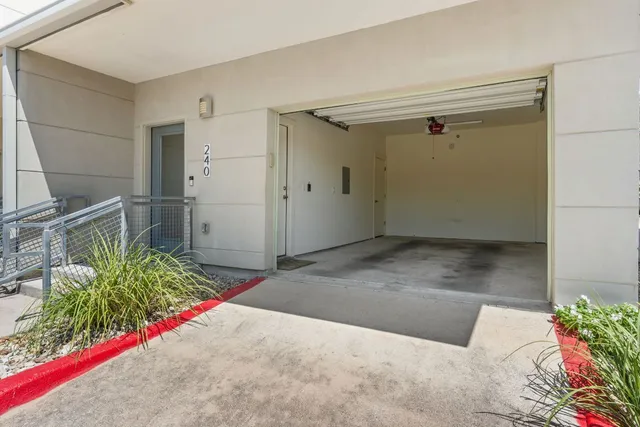 a room with flowers in it