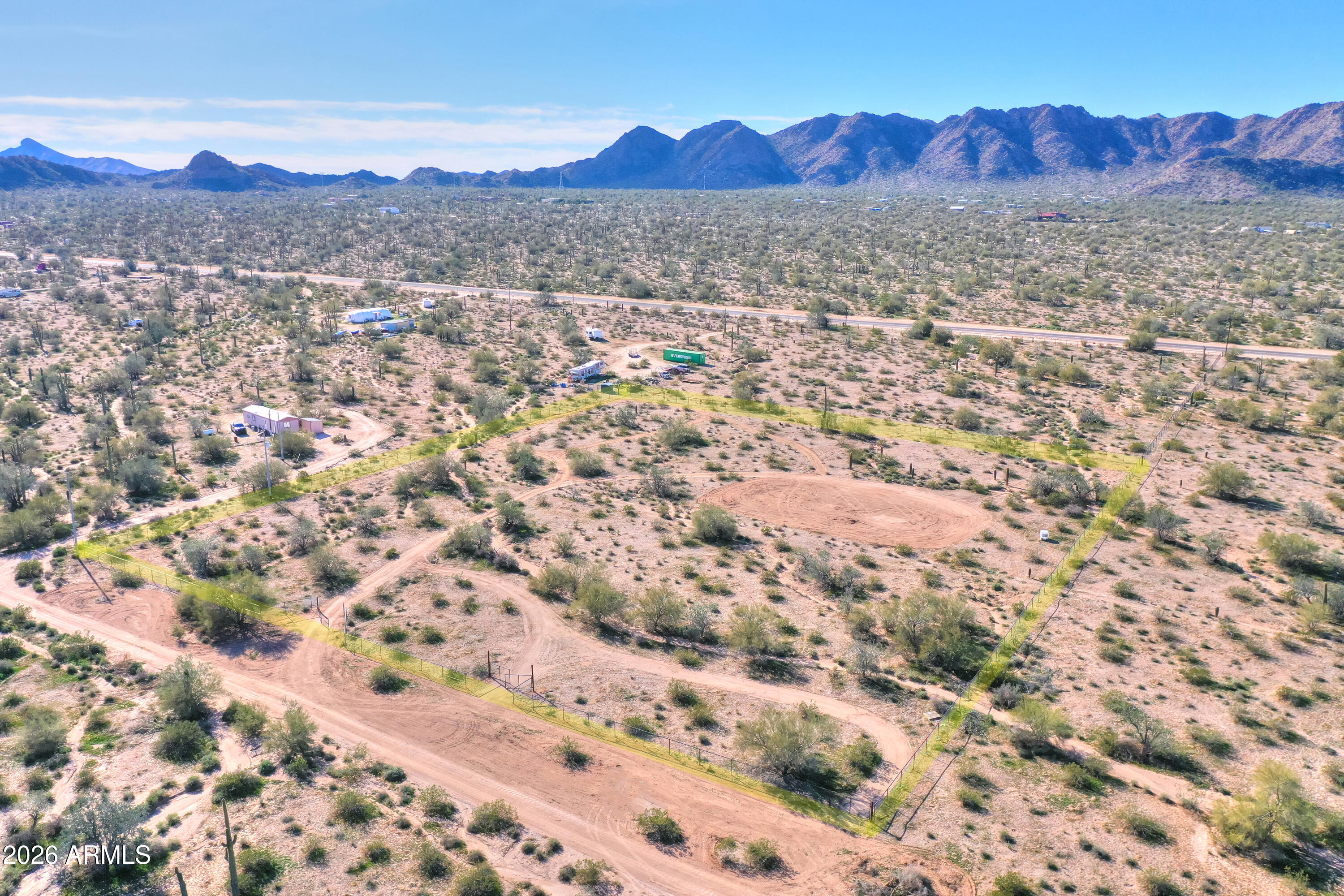 4 South Rincon Road, Unit 58 Maricopa, AZ 85139 - Photo 14 of 20 a view of a city with mountain in the background