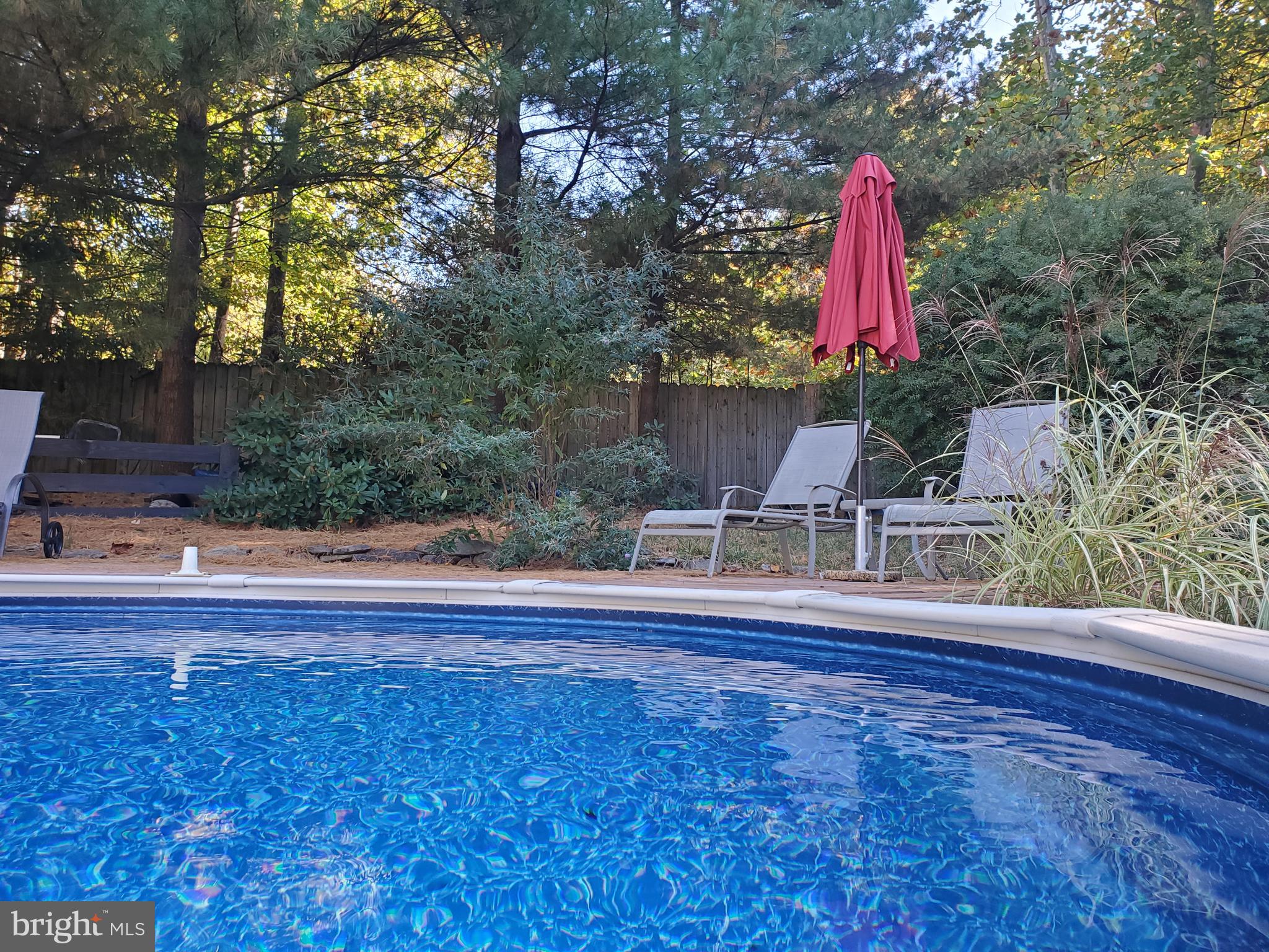 1107 Hoffmaster Road Knoxville, MD 21758 - Photo 93 of 111 Trex -ype decking around the above ground pool