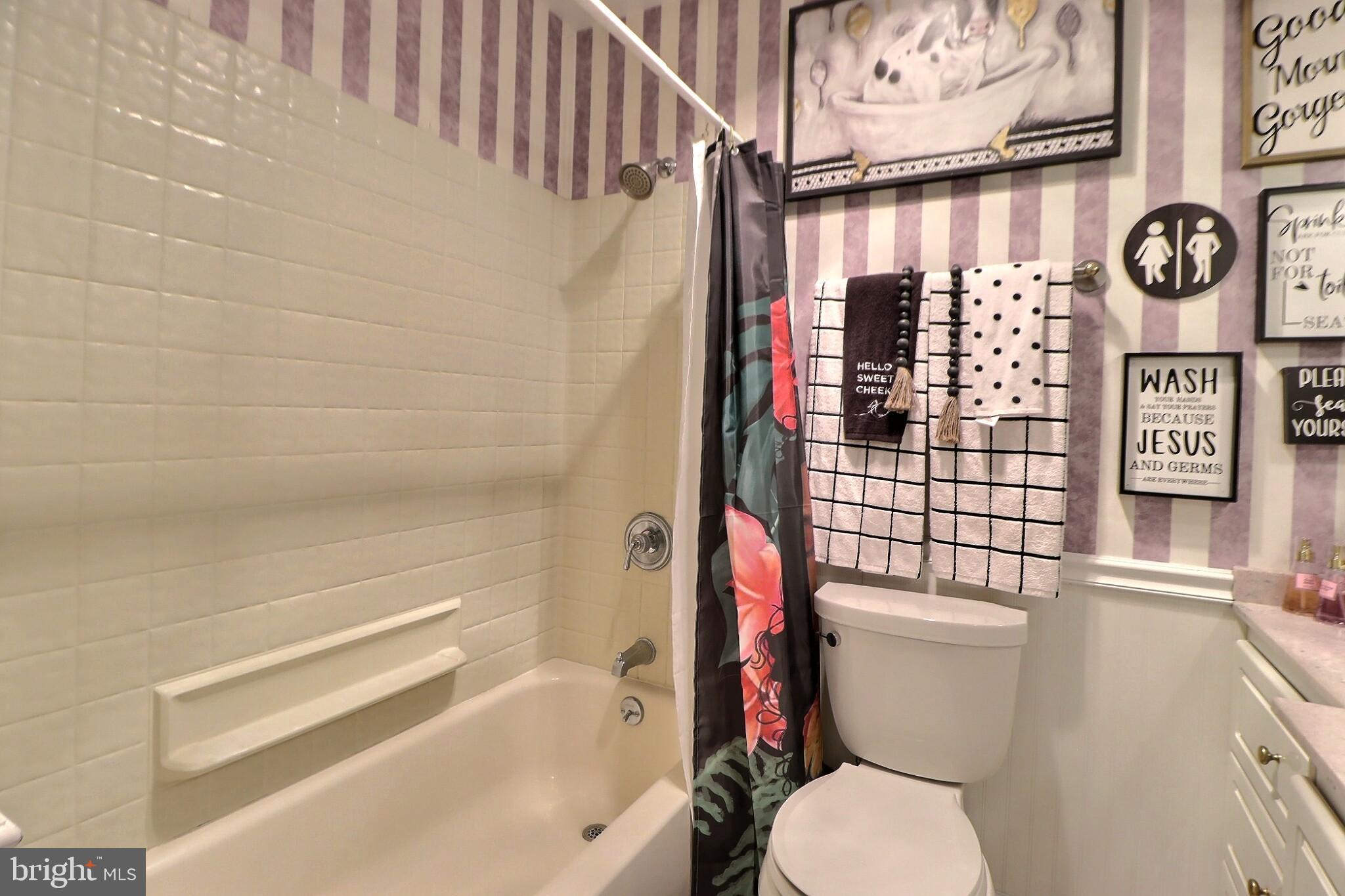 24 Forestview Place Willingboro, NJ 08046 - Photo 5 of 14 a white toilet sitting next to a shower