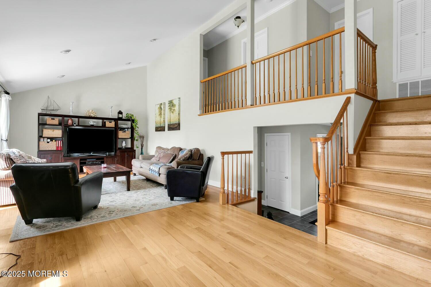 21 Judith Road Little Silver, NJ 07739 - Photo 22 of 48 a living room with furniture and a flat screen tv