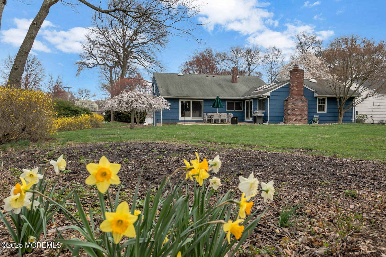 21 Judith Road Little Silver, NJ 07739 - Photo 43 of 48 a front view of house with yard and seating area