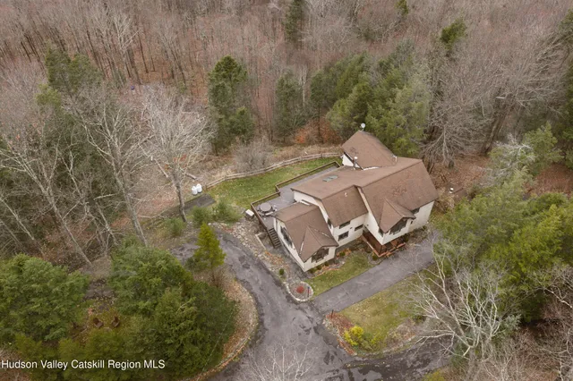 a view of a mountain in the distance