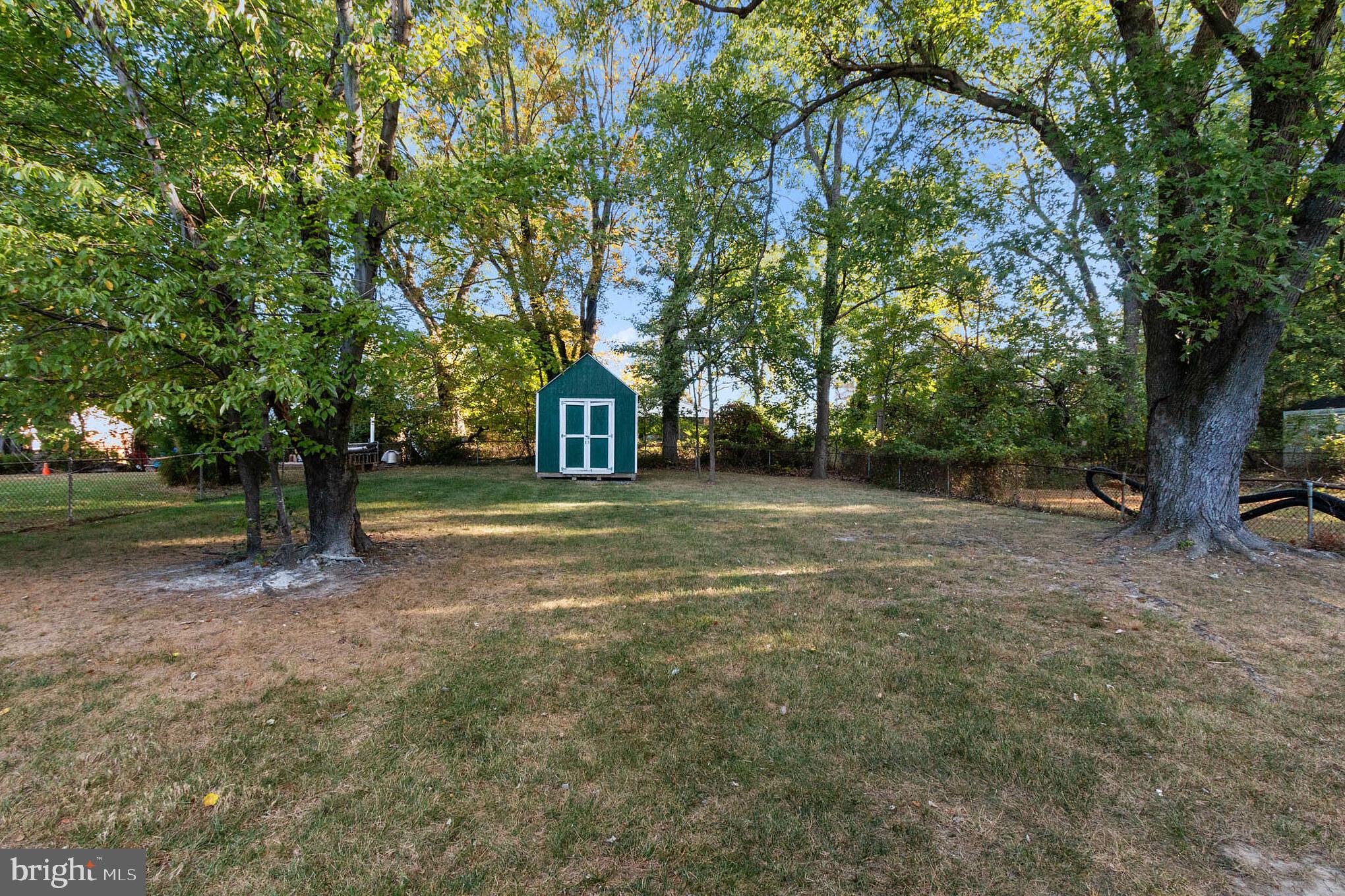 12511 Holdridge Road Silver Spring, MD 20906 - Photo 23 of 24 Rear yard with extra large shed.