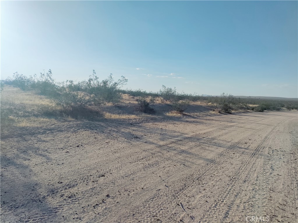 0 North Pebble Edwards, CA 93523 - Photo 1 of 1 a view of a dry yard with wooden fence