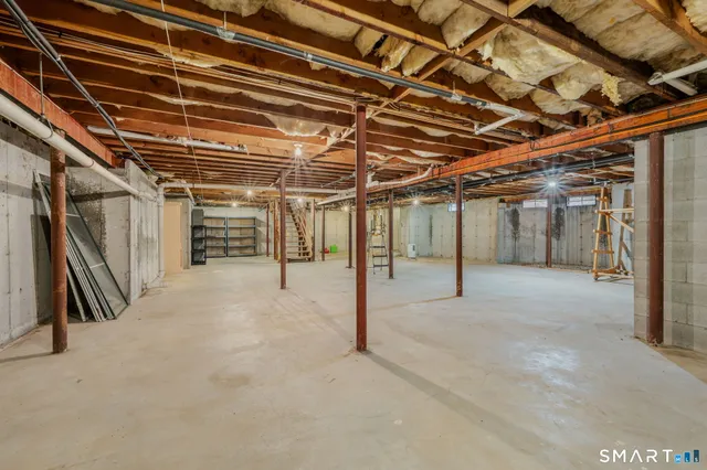 a view of under construction room and staircase