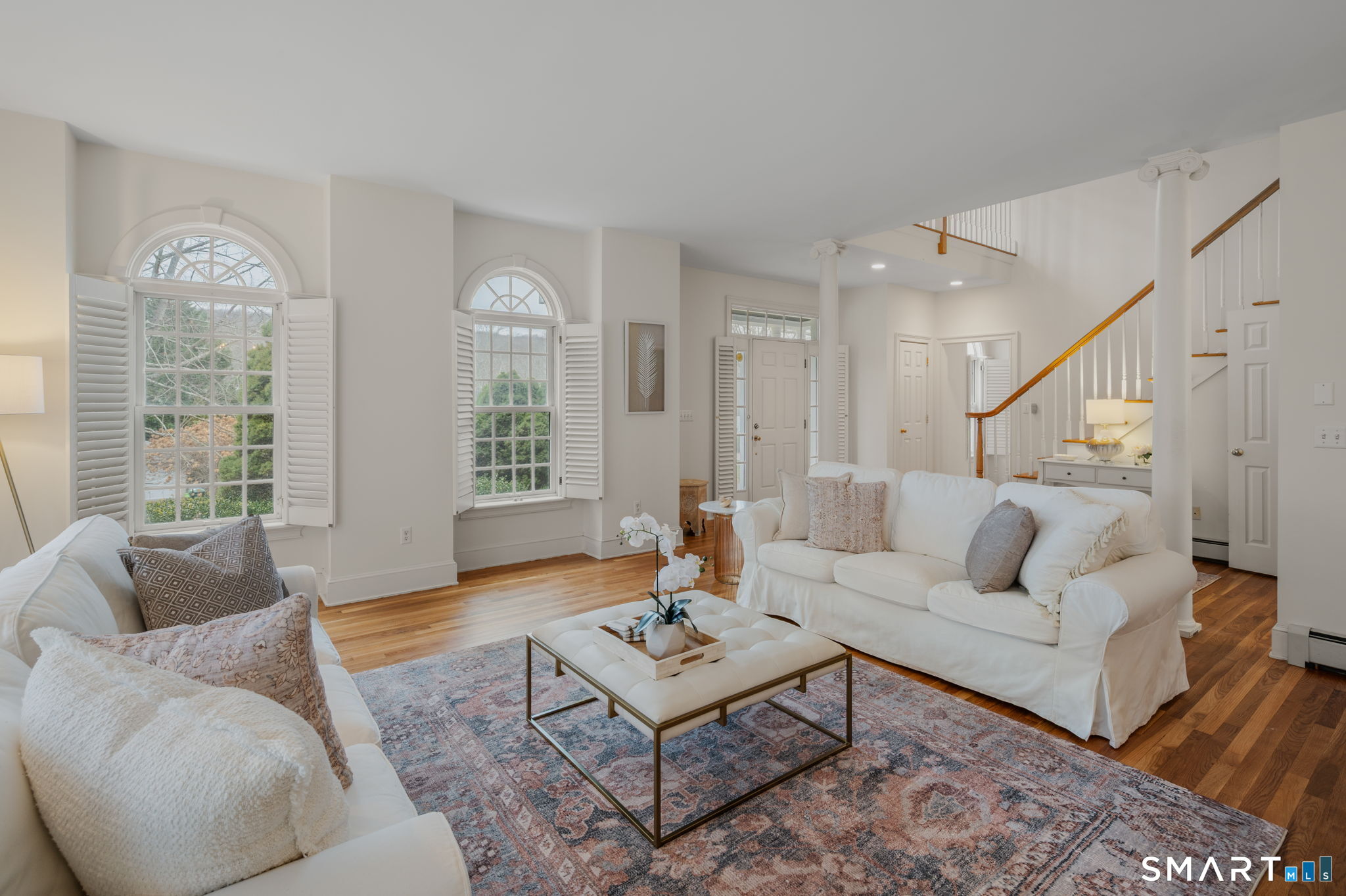14 Riverside Drive Waterford, CT 06385 - Photo 6 of 40 a living room with furniture and a large window
