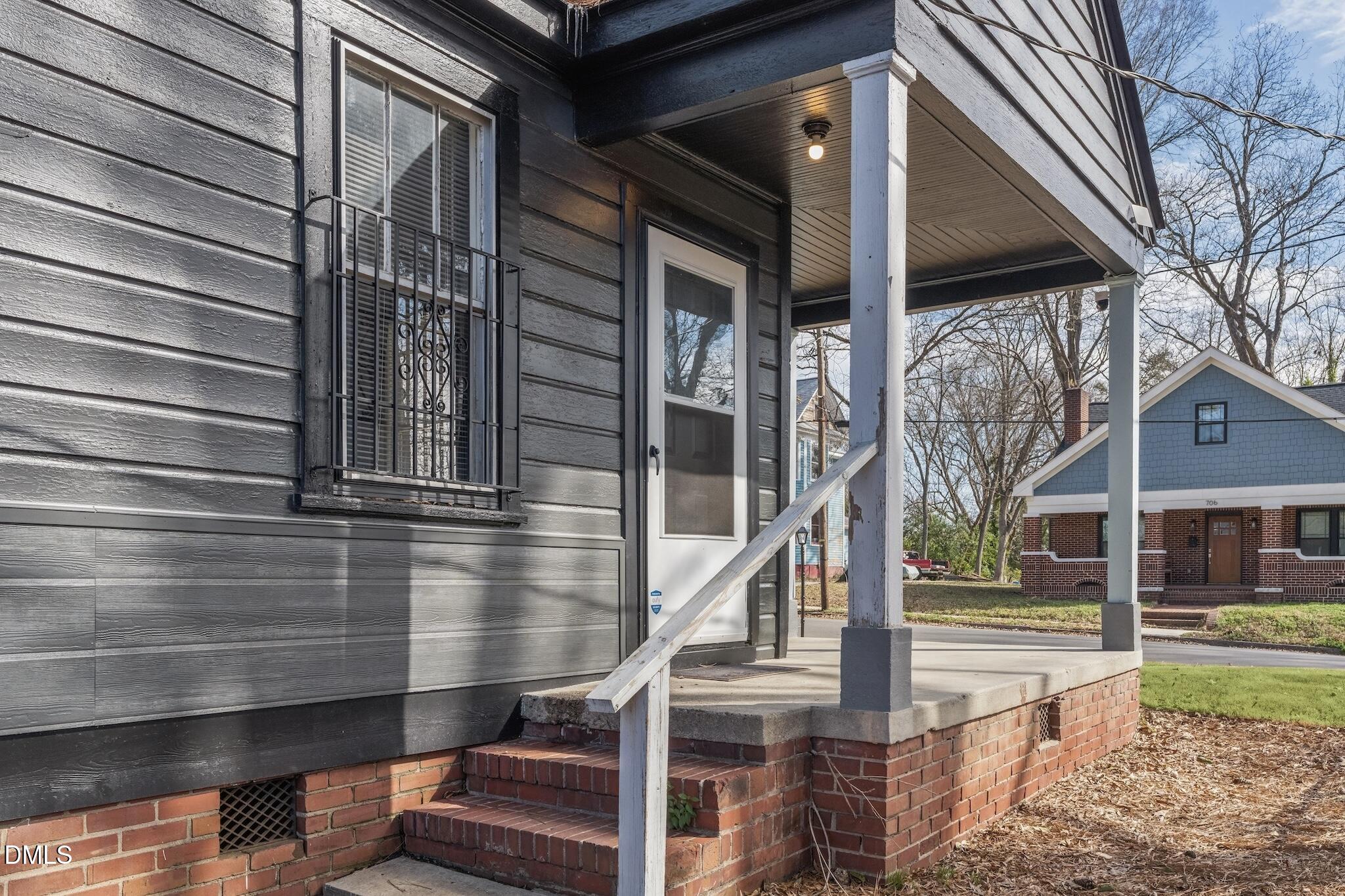 705 North Driver Street Durham, NC 27703 - Photo 5 of 46 a view of entryway front of house