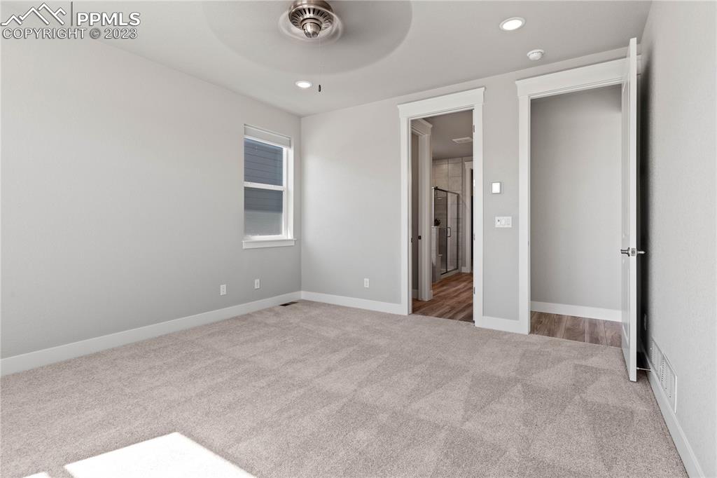 2155 Coyote Mint Drive Monument, CO 80132 - Photo 22 of 45 an empty room with windows and closet