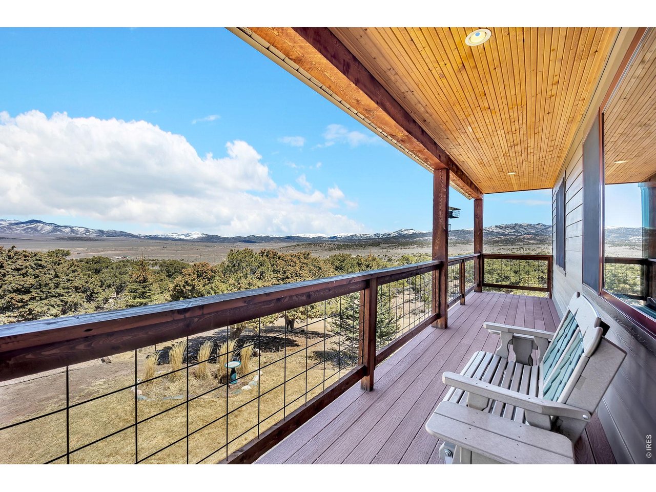 3237 Romnes Road Fort Garland, CO 81133 - Photo 15 of 42 a view of city from a balcony