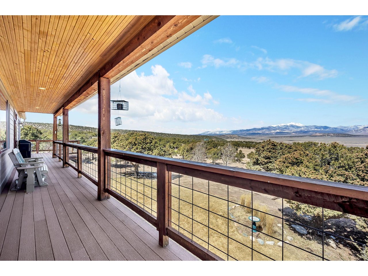 3237 Romnes Road Fort Garland, CO 81133 - Photo 10 of 42 a view of city from a balcony
