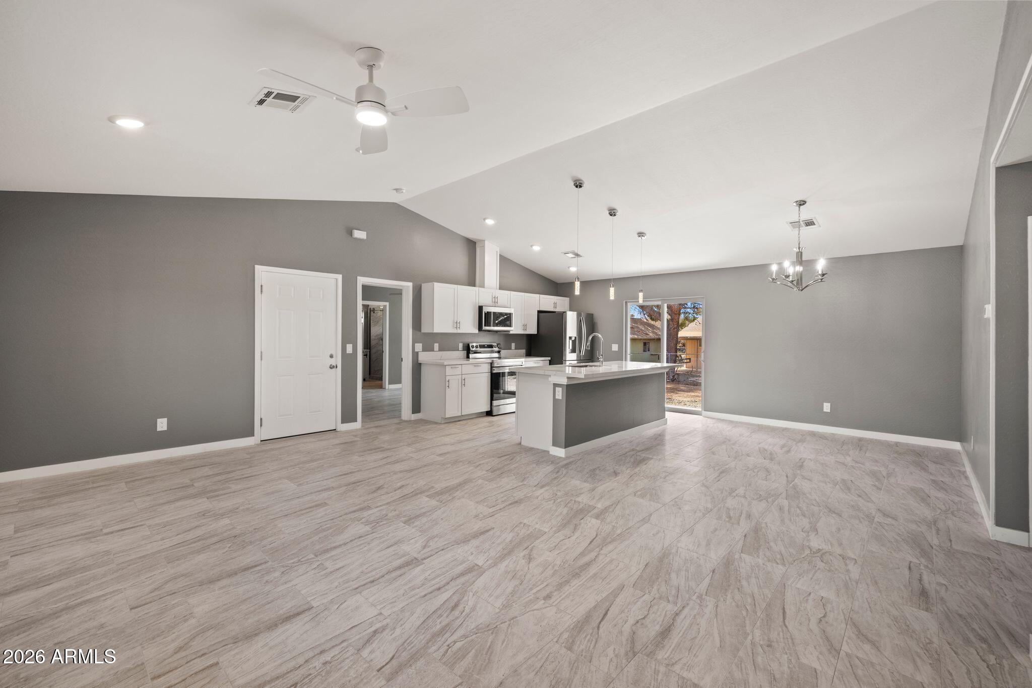 17933 East Bob White Road Mayer, AZ 86333 - Photo 7 of 30 a view of kitchen with wooden floor