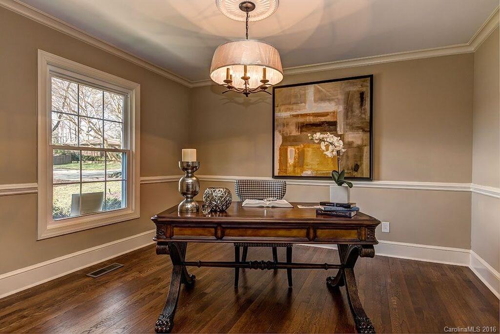6127 Glenridge Road Charlotte, NC 28211 - Photo 8 of 24 a dining room with furniture and window