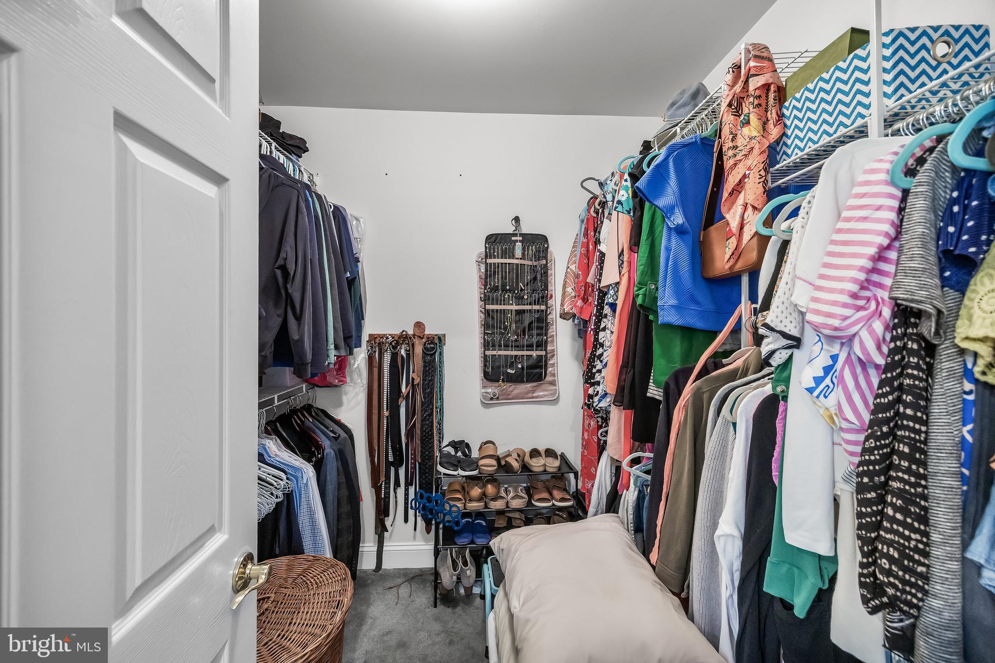 31 Wesley Avenue Cherry Hill, NJ 08002 - Photo 27 of 52 a view of walk in closet with clothes and shoes
