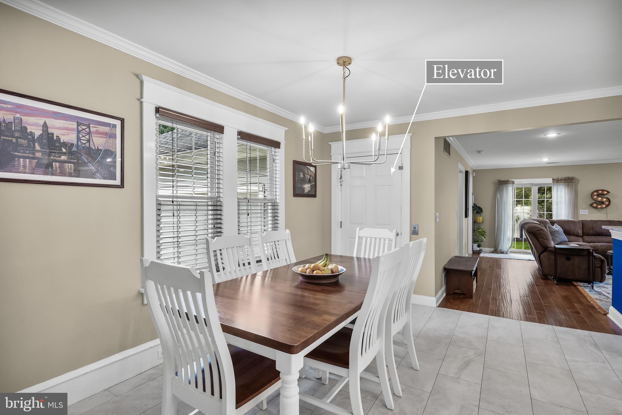 31 Wesley Avenue Cherry Hill, NJ 08002 - Photo 9 of 52 a view of a dining room with furniture window and wooden floor