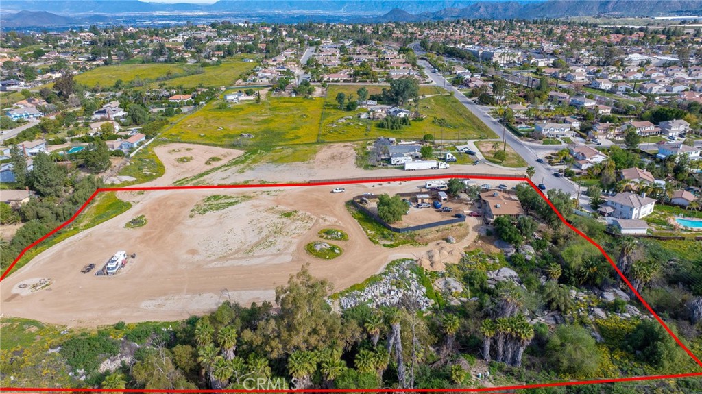 14435 Wood Road Riverside, CA 92508 - Photo 55 of 66 Red outline indicates approximate property lines only.