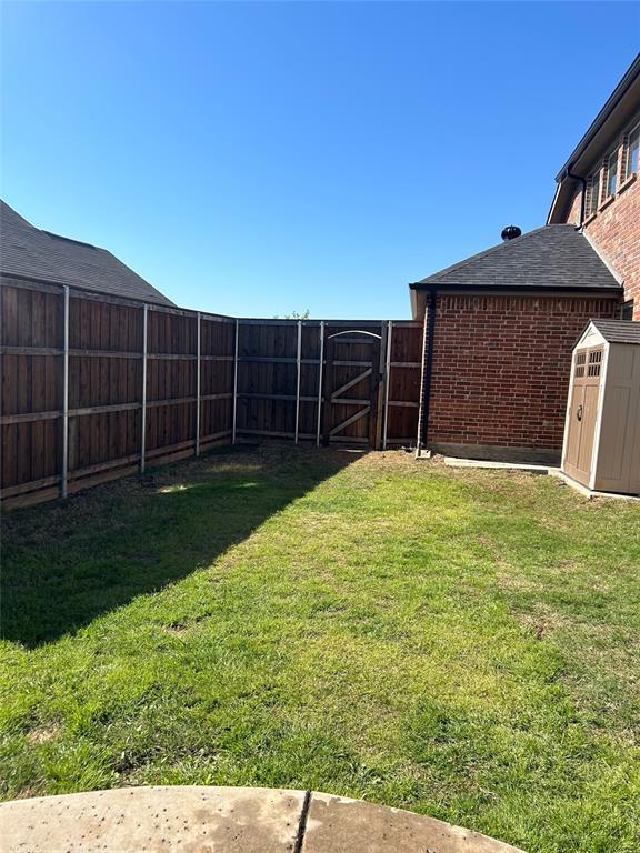 16117 Harper Road Prosper, TX 75078 - Photo 8 of 8 a view of a backyard