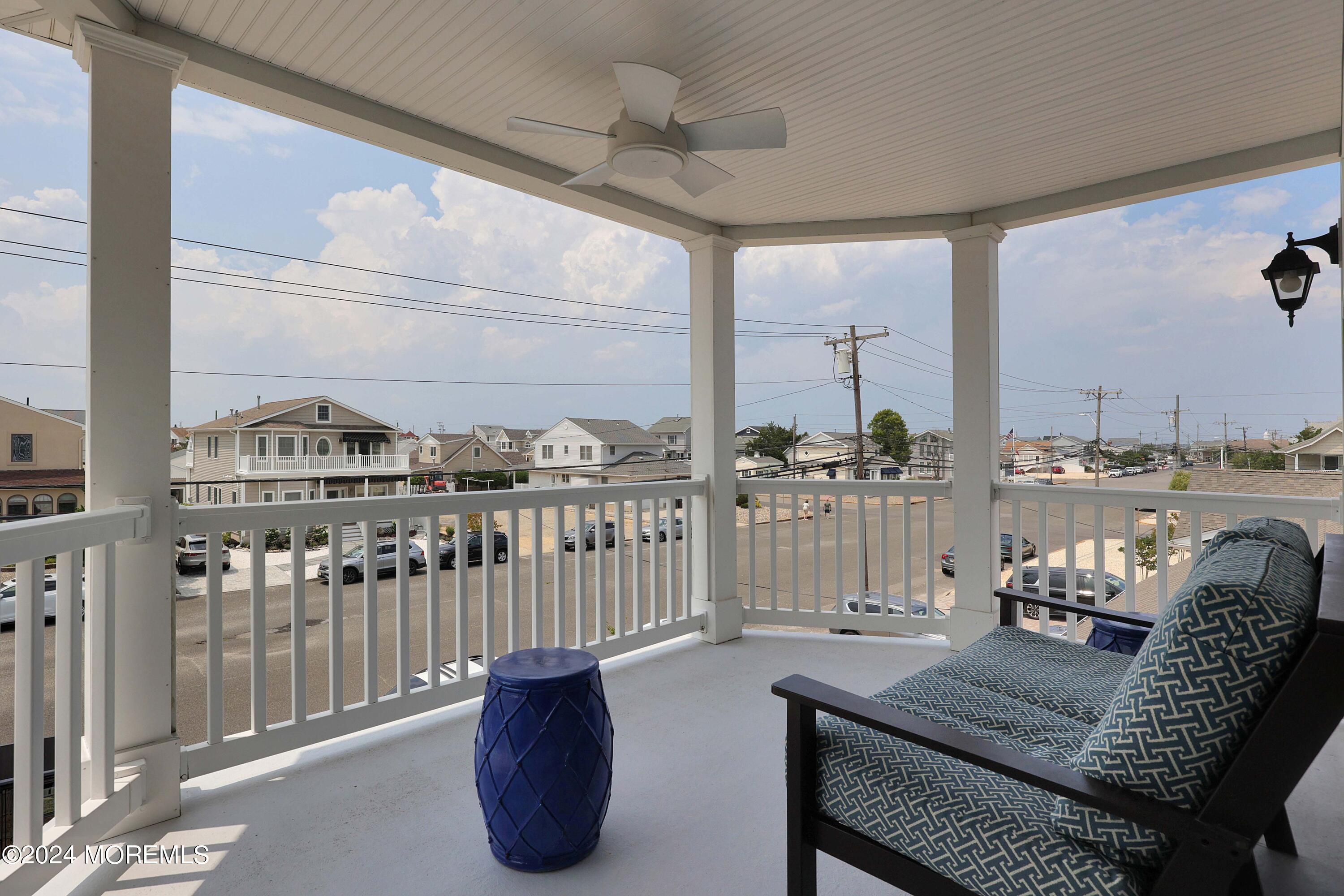 1607 Baltimore Avenue Lavallette, NJ 08735 - Photo 18 of 28 a view of balcony with furniture