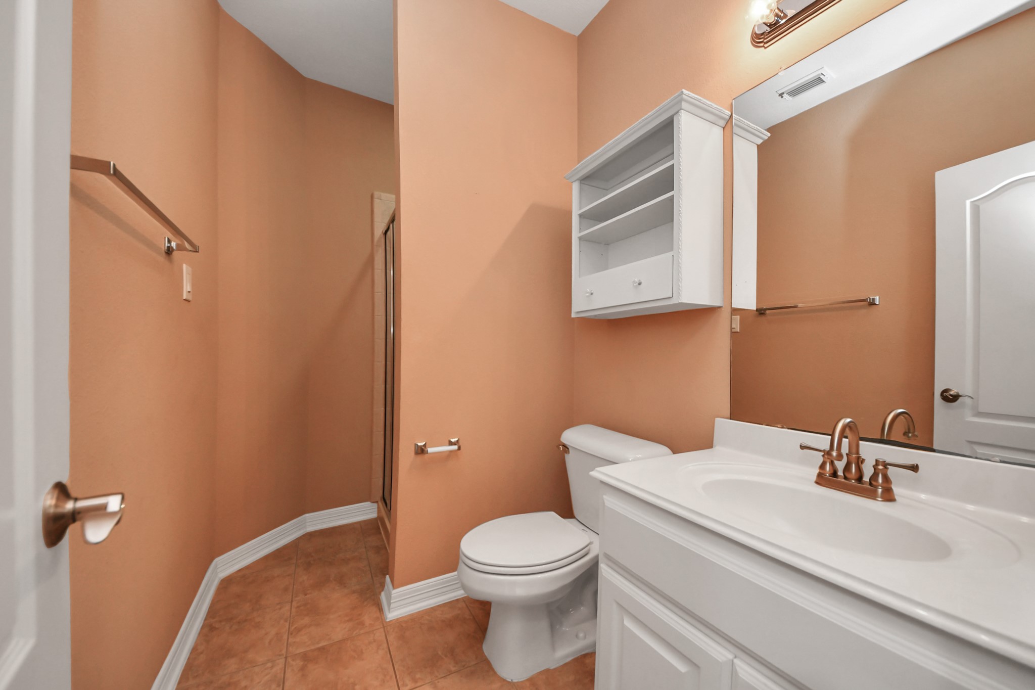 17618 Raven Canyon Lane Houston, TX 77095 - Photo 33 of 45 Well-designed bathroom with a clean and functional layout, including updated fixtures.