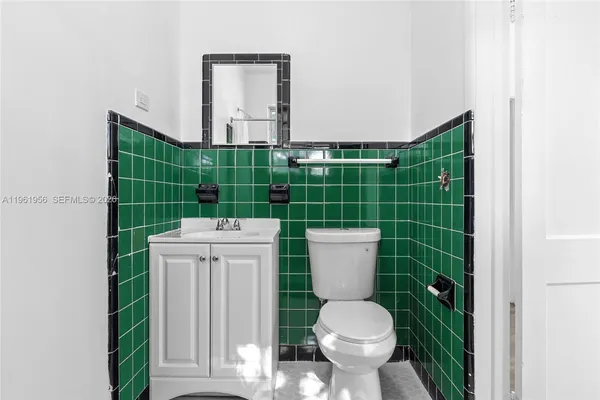 an aerial view of residential house with outdoor space