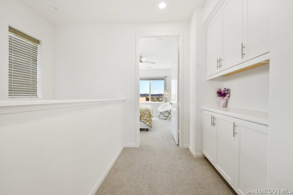 8615 Chaparral Way Santee, CA 92071 - Photo 20 of 46 a view of hallway with closet