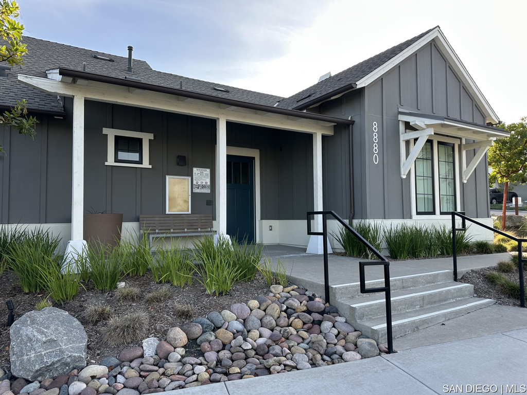 8615 Chaparral Way Santee, CA 92071 - Photo 43 of 46 a front view of a house with garden