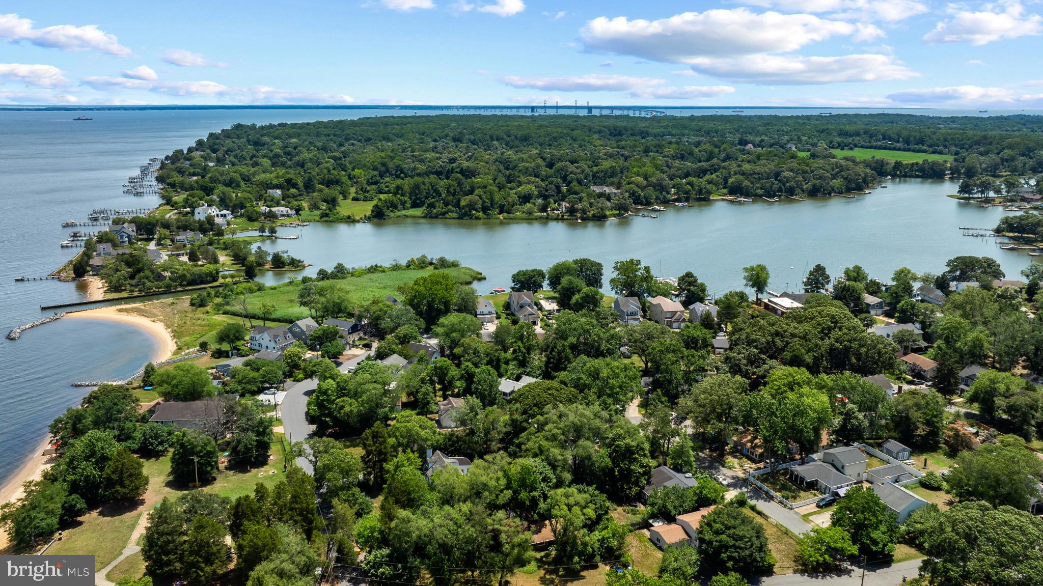 1247 River Bay Road Annapolis, MD 21409 - Photo 37 of 49 Aerial View