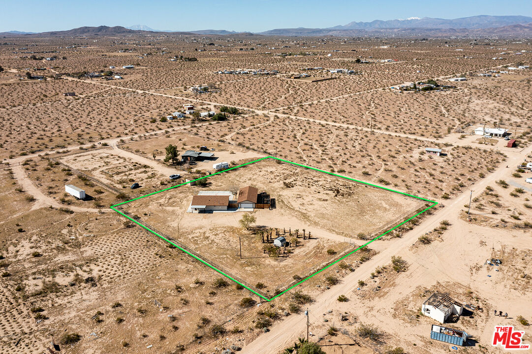 60777 Adele Road Landers, CA 92285 - Photo 41 of 43 an aerial view of residential building and ocean view