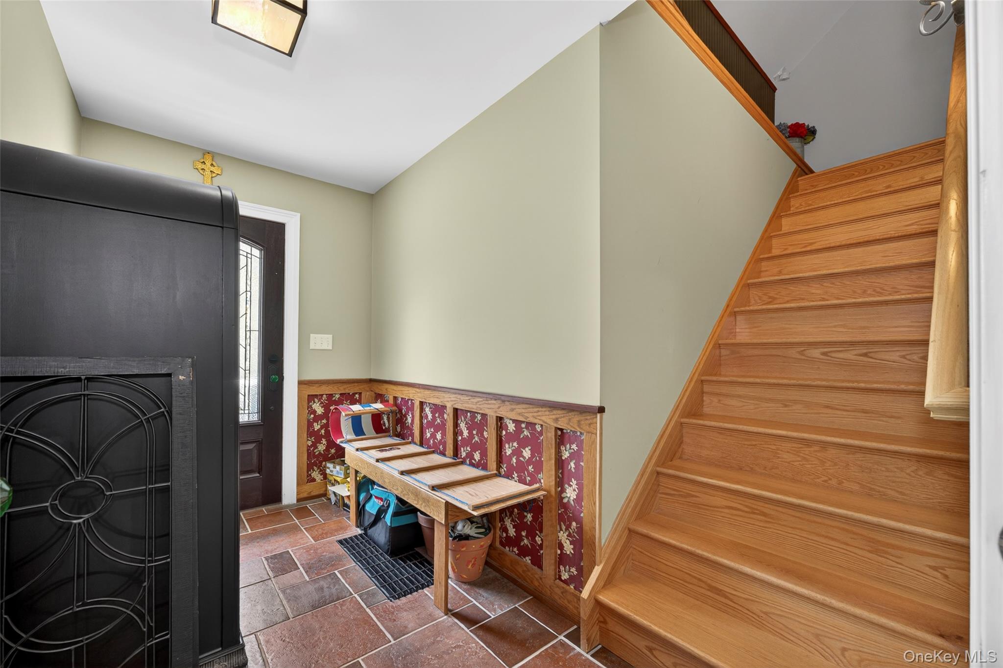 465 Schalck Road Narrowsburg, NY 12764 - Photo 19 of 31 a view of entryway with wooden floor and stairs