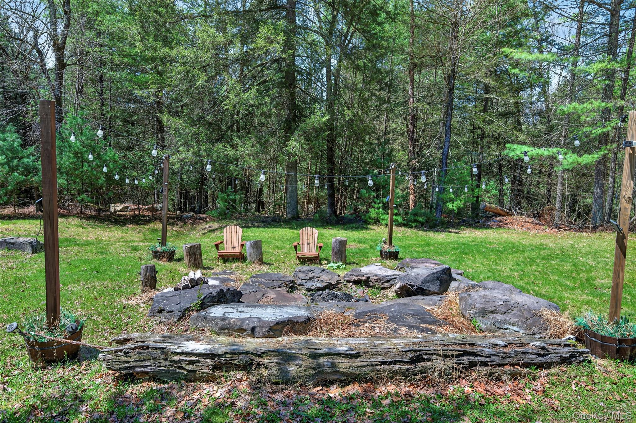 465 Schalck Road Narrowsburg, NY 12764 - Photo 4 of 31 a view of backyard with green space