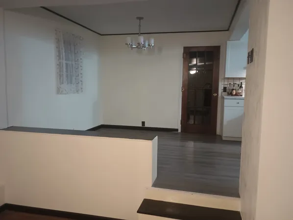 a view of a small space