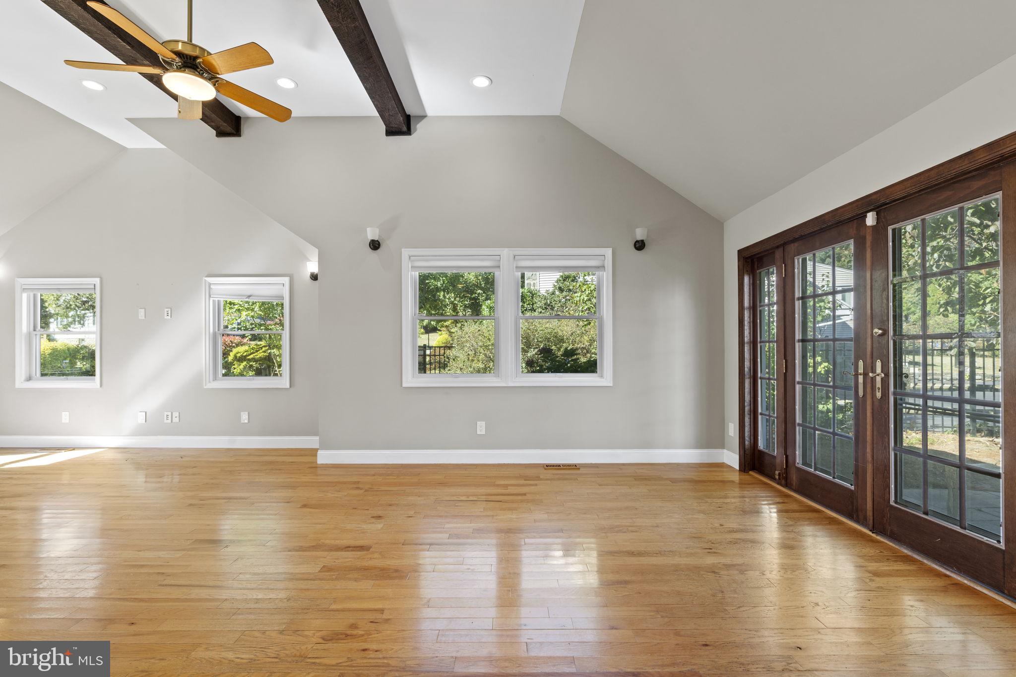 1007 Nicholson Road Wynnewood, PA 19096 - Photo 8 of 29 wooden floor in an empty room with a window