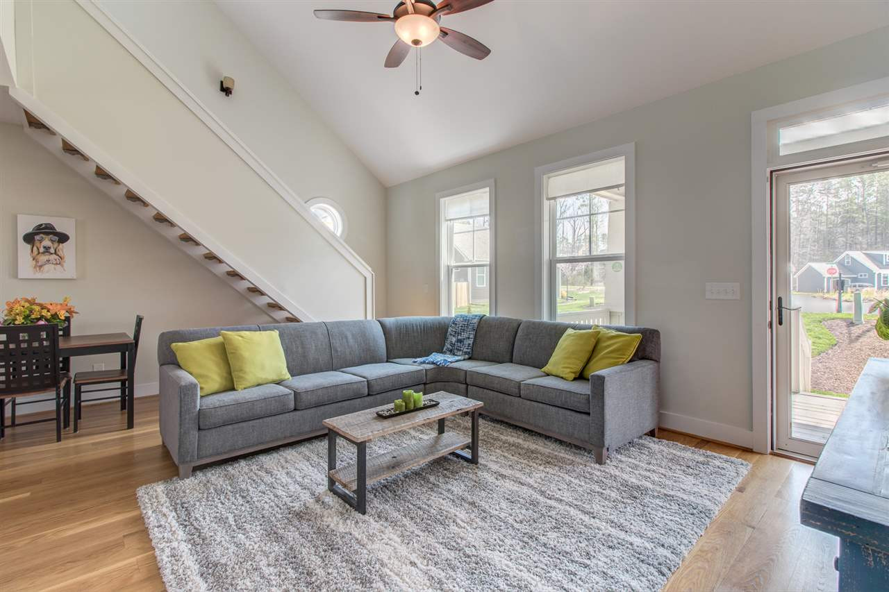 4 Moss Spring Court Durham, NC 27712 - Photo 6 of 25 Beautiful staircase leading to the loft area Staircase
